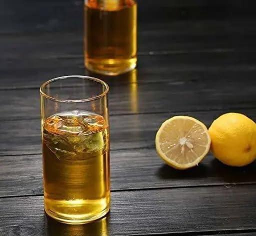 Drinking Glasses, 12 Oz, Set of 4, BPA Free, Borosilicate Drinking Glass, Clear & Lightweight Water Glass Set, Odor Resistant, Freezer & Dishwasher Safe, Glasses for Juice, Beer & Cocktails