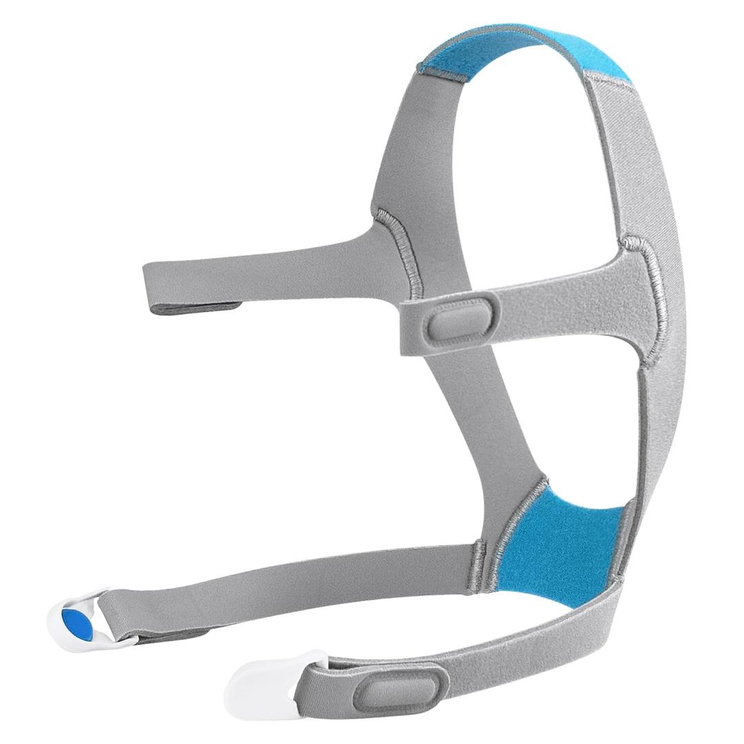 Replacement N20 CPAP Nasal Mask Headgear Set for ResMed Airtouch N20 & Airfit N20, Highlights Secure Seal & LeakFree with Latest Brown Memory Foam Nose Mask  Medium (Tube Not Included)