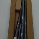 YNL Matte Black Shower Curtain Rod 36-84 Inch(3-7ft), No Slip No Drill Stainless Steel Spring Tension Curtain Rod, No Rust Shower Rod Adjustable For Bathroom Window Bedroom