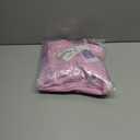 Gifts for 3 4 5 6 7 8 9 10 Year Old Girls-Girl Gym Bag with Shoe Compartment, Kid Personalized Weekender Dance Bags, Initial Travel Tote with Makeup Pouch, Gift Ideas for Kids (Letter M) (Solid Pink)