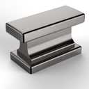 Asidrama 10 Pack Brushed Black Nickel Kitchen Cabinet Knobs for Dresser Drawers - Zinc Hardware (Single Hole Knob)