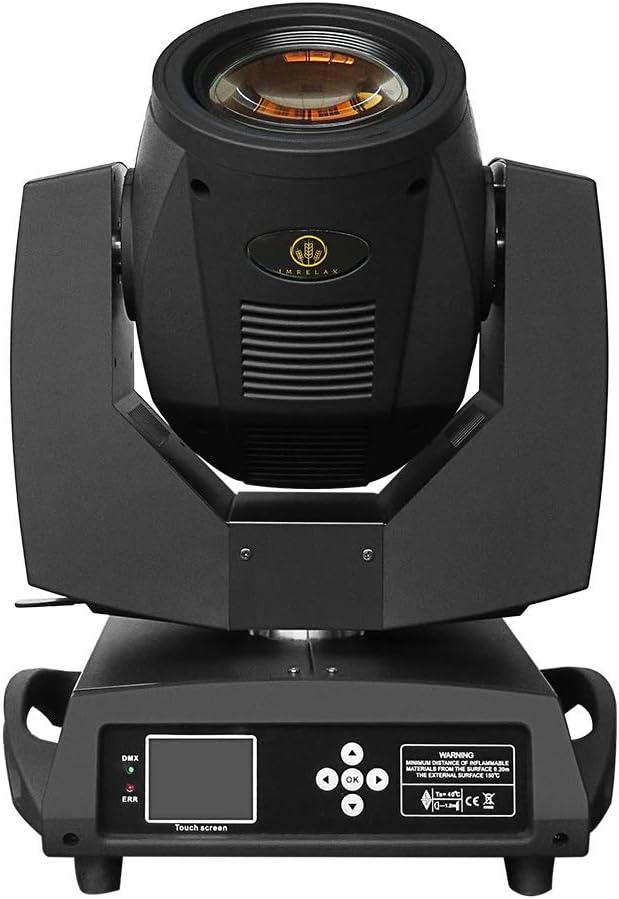 7R Sharpy Beam 230W Moving Head DJ Lights with Waterproof Hard Flight Case C-Clamp Base 17 GOBOs 14 Colors Stage Light