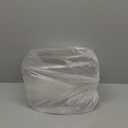 2 Pack Clear Linus Deep Plastic Bin, Size 10 x 7 x 6 in