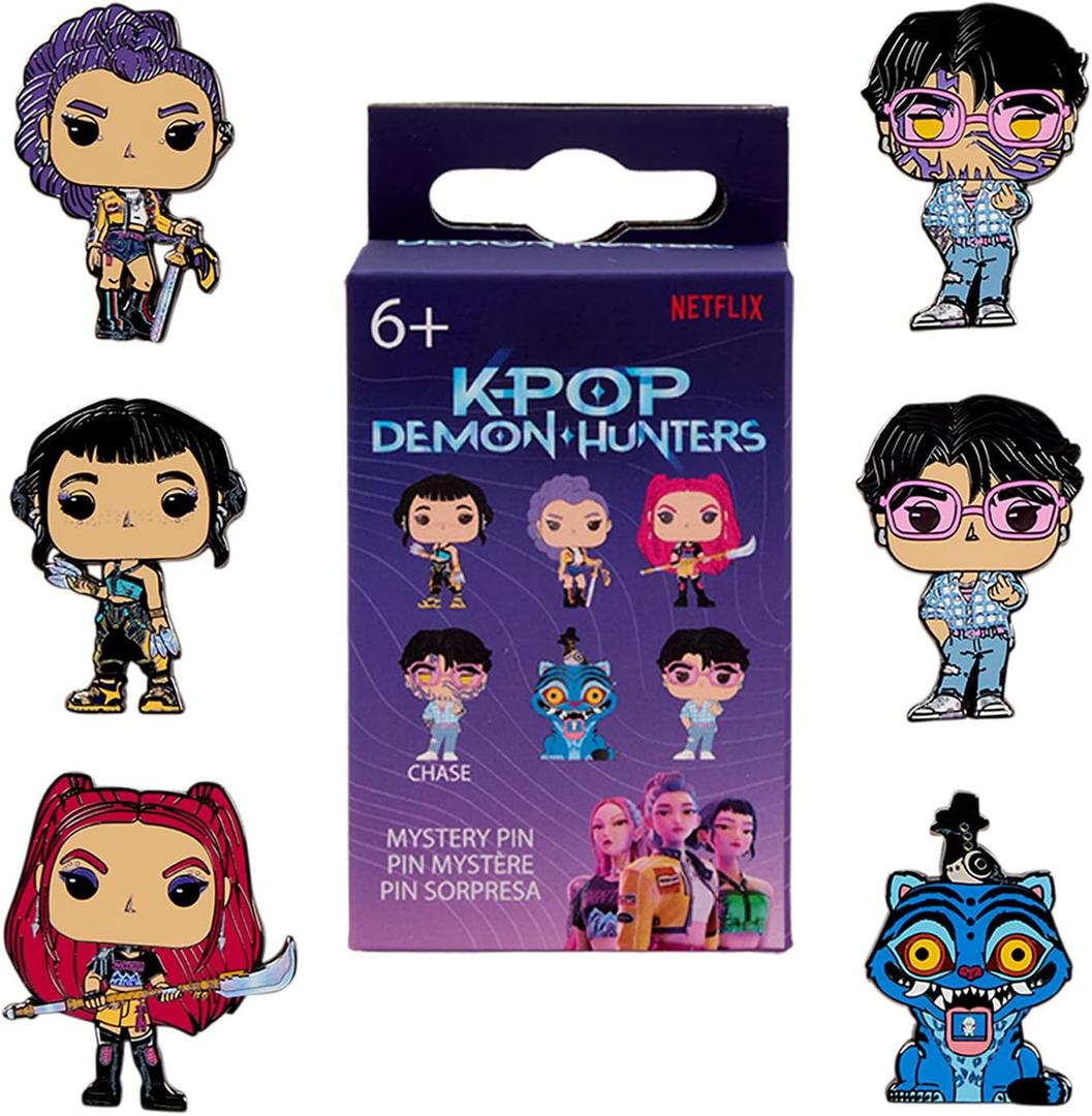 Funko Pop! By Loungefly KPop Demon Hunters Mystery Box Pin