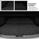 Custom Fit Cargo Liner for 2021-2025 2026 Hyundai Elantra & Elantra N Accessories All Weather Protection TPE Rubber Black (Cargo Liner)