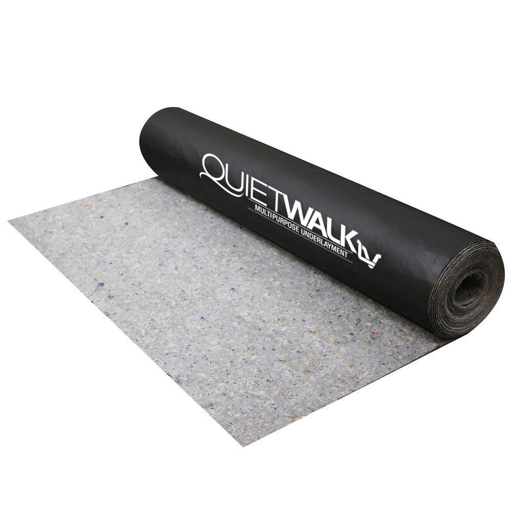 360 Sq Ft Acoustical Underlayment with Vapor Barrier for Luxury Vinyl Flooring