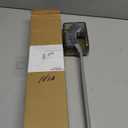 Toilet Brush and Holder Set, Under Rim Toilet Scrubber with S-Shape Design, Extra Long Handle Bathroom Cleaning Brush for Tub, Shower & Tight Spaces (1, Gray)