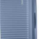 American Tourister Stratum 3.0 Large 28-Inch Spinner, Airline Approved, Durable Hardside Luggage, Expands 1.5", RightHeight Adjustable Handle, Elemental Blue