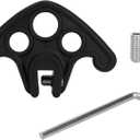 80 Pack Snow Guards for Metal Roofs, No-Drill Installation for Roofs, Snow Guards for Standing Seam Roofs with Seam Widths Less Than 1/2 Inch, Plastic Roof Ice Guard Prevent Rust