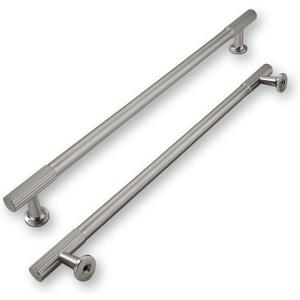 khtumeware 10 Inch Hole Center 5 Pack Brushed Satin Nickel Cabinet Pulls Heavy Duty Soild Kitchen Drawer Handles Cabinet Hardware for Cupboard Drawer Handles Dresser Pulls