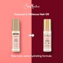 Shea Moisture Coconut & Hibiscus Smooth & Shine Oil Coconut & Hibiscus Softens And Hydrates Hair With Manketti And Coconut Oil For A Lightweight Texture 3.3 Fl Oz