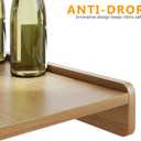 Wire Rack Covers for Shelves, Premium Engineered Wood Wire Shelf Covers for Pantry, Closet(5pcs, 24" W x 16" D)