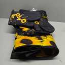 10 Pcs Sunflower Butterfly Kitchen Dish Towels Rugs Oven Mitts and Pot Holders Set Farmhouse Kitchen Decor Set for Women Mom Daughter Gift Cooking Baking Grilling (Bright Black)