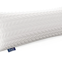 ZonLi Memory Foam Body Pillow for Adults, Long Pillow for Bed, Firm Body Pillow for Side Sleeper, Elegant Quilted Full Length Body Pillows Large -20x54 inch, White