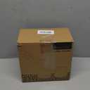 Manual Coffee Grinder with Ceramic Burrs and Lengthen Stainless Steel Handle, Hand Coffee Mill with 2 Glass Jars(11oz each), Brush and Tablespoon Scoop, Coffee Bean Grinder for Home, Camping, Black