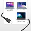 90W USB C Laptop Charger Compatible with Asus Vivobook 15 S14 14X 16 16X S17 18 OLED S5506MA M5406WA S5406MA K3405VF, Zenbook Series 14 13 S13 S Flip 3 Deluxe Duo 14 Power Cord