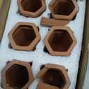 6 Pack Terracotta Watering Spikes for Indoor and Outdoor Plants - Simple and Easy Setup - Keep Plants Happy and Watered While You are Away