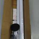 Sliding Glass Door Security Bar, Patio Door Barricade Security Bar, Apartment BarSliding Door Security Bar, Door Jammer, White, 1 Pack