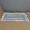 10 Pack Acrylic Shoe Boxes Stackable, Clear Shoe Display Cases Plastic Shoe Container Boxes Sneaker Storage Bins -Fit US Men's/Women's Size 12