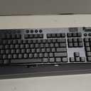 Logitech G915 X Lightspeed Low-Profile Wireless Gaming Keyboard, Double-Shot PBT Keycaps, Fully Programmable Keys, RGB Backlighting, Sleek Aluminum Finishing, GL Brown Tactile Switches-PC/Mac - Black