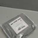 Box Spring Cover Queen/Cal Queen Size - Jersey Knit & Stretchy Wrap Around 4 Sides Bed Skirt for Hotel & Home, Silver