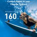 Lexar 256GB 2 Pack Blue Micro SD Card Up to 160MB/s, microSDXC UHS-I Memory Card with SD Adapter, C10, U3, A2, V30, Full HD, 4K UHD, High Speed TF Card