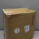 2 Packs Hummingbird Feeder for Outdoors Hanging Ant and Bee Proof, 34OZ 32OZ Hand Blown Glass Hummingbird Feeders for Outside (Yellow & Blue)