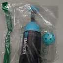 Bandit Sports Baseball Training Mini Tee Popper, Hitting Tee for Perfect Swings, Batting Machine for Practicing Hitting Without a Pitcher (1 Popper Ball Included)