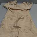 FeelinGirl Fajas Colombianas Moldeadoras Butt Lifting Shapewear Tummy Control Postpartum Faja Body Shaper with Zipper Crotch (Large, Beige)