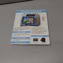 Car Headrest Mount Silicon Holder, Universal Tablet Holder in Back Seats, Car Mount Angle-Adjustable Car Headrest Holders Fits All 7-12.9 inch Tablets/Game Machines