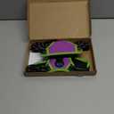 PHOEPET 2019 No Pull Dog Harness Medium Reflective Front Clip Vest with Handle,Adjustable 2 Metal Rings 3 Buckles,[Easy to Put on & Take Off](M, Purple)