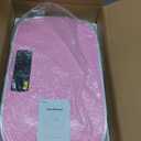 MERACH Vibration Plate Exercise Machine, Whole Body Workout Equipment for Women, Bluetooth and Silicone Pedal, Vibration Plate with Auto Mode, Vibrate Fitness Platform for Home (Pink)