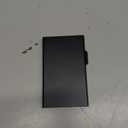 VULKIT Minimalist Credit Card Holder Pop Up Cards RFID Protection Slim Metal Wallet (Matte Black)