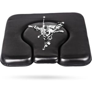 MINIVON PU Commode Chair Cushion Universal Fit, Thick Sponge Padded Soft Pad for Bedside Commode Seat Toilet Chair, Waterproof Cover Shower Seat Wheelchair, U Shape C Shape for Elderly