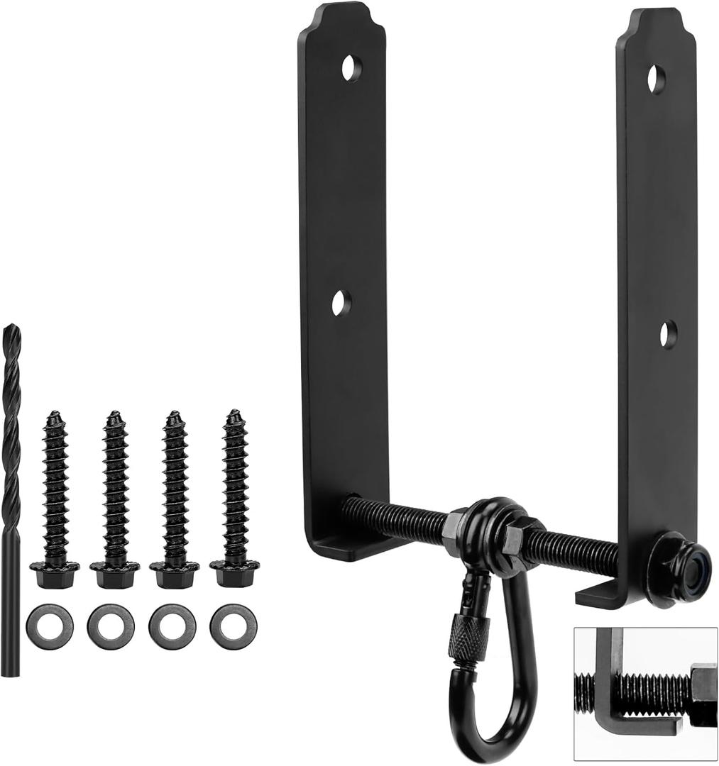 Heavy Duty Swing Hanger, Wood Beam & I-Beam Hanger, Swing Set Accessories Hammock 660LB Heavy Duty Swing Hooks Playground Hammock Chair Rope, Sandbag Porch, Hanging Heavy Punching Bags