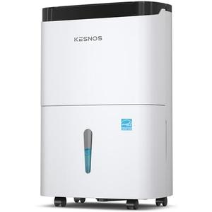 Kesnos 150 Pints Energy Star Dehumidifier with Pump for Home, Basement with Drain Hose & Large Tank, Ideal for Large Spaces up to 7,000 Sq. Ft. - Portable Commercial Dehumidifier with Auto Defrost