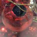 Emopeak 24Pcs Christmas Balls Ornaments for Xmas Christmas Tree - Shatterproof Christmas Tree Decorations Hanging Ball for Holiday Wedding Party Decoration (Red, 2.5"-6.2CM)