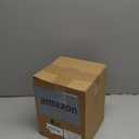 Bamboo Crochet Bag Organizer, 8.7 x 7.5 x 7 in Wooden Woven Yarn Storage Basket for Knitting & Crochet Supplies, Portable Yarn Holder for Skeins, Hooks & Needles, Natural Wood Color