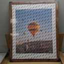 Wood 24x30 Picture Frame with 20x24 Mat, Display 20x24 with Mat or 24x30 Without Mat, Wood 24 by 30 Photo Frame, 24 x 30 Frame for Wall Hanging Display, Deep Brown