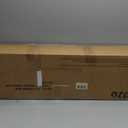 Idzo Efficient Snow Pusher, Snow Plow Shovel with 37-Inch Reversible and Bi-Directional Angled Blade, Snow Shovel with Wheels & Convenient 90 Degree Handle for Driveways, Sidewalks, Ice Hockey Rinks (Blue)