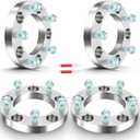 ECCPP 5x150mm Wheel Spacers 1"INCH 5 lug 5x150 to 5x150 Fits for 2008-2011 for Toyota for sequoia| 2007-2011 for Toyota for tundra Wheel spacers-4PCS