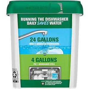 Cascade Free & Clear Dishwasher Pods, Dishwasher Detergent, Dish Detergent Soap, Lemon Essence