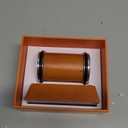 Knife Sharpener Tool, Rolling Knife Sharpener Kit, Knife Sharpening with Diamonds and Ceramic for Steel of Any Hardness, Kitchen knife Sharpener with 15 & 20 Degree Magnetic Angle(Brown)