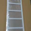 30 x 8 Return Air Grille (Duct Opening Size), Air Return Vent Cover, AC Vent Cover, Cold Air Return Vent Cover, Flat Return Air Grilles, Outer Dimensions:31.75"W x 9.75"H (30"W x 8"H, Duct Opening)