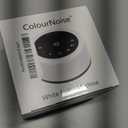 Soother Sleep Sound Machine Night Light White Noise Machine with 30 Soothing Sounds & 12 Color Night Lights for Baby Kids Adults Brown Noise Machine with Timer & Continuous Play for Home Travel Office (Black)