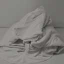 Bedsure King Mattress Pad - Quilted Fitted Mattress Topper Protector with 8-21 Inches Deep Pocket, Noiseless Breathable Bed Cover Padded, Machine Washable, White, 78x80 Inches