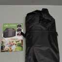 Grill Cover, 58 inch BBQ Gas Grill Cover for Outdoor Grill, Waterproof, Anti-UV, Rip-Proof, Fade Resistant Material, Barbecue Cover with Hook-and-Loop Straps & Adjustable Hem Drawstring, Black