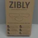 Zibly Ergonomic Gel Keyboard Wrist Rest & Mousepad Rests for Computer, Silky Memory Foam for Typing (Black Combo)