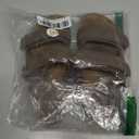 FITORY Womens Sandals with Arch Support Cork Slides for Summer Size 8
