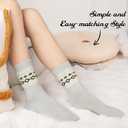 Women Girls Socks Cute Animal Socks Cat Dog Cow More Fun Novelty Socks Gifts for Girls Christmas Birthday (Reindeer 3-6 Pairs)